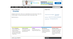 Desktop Screenshot of discover-peru.org