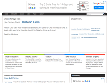 Tablet Screenshot of discover-peru.org